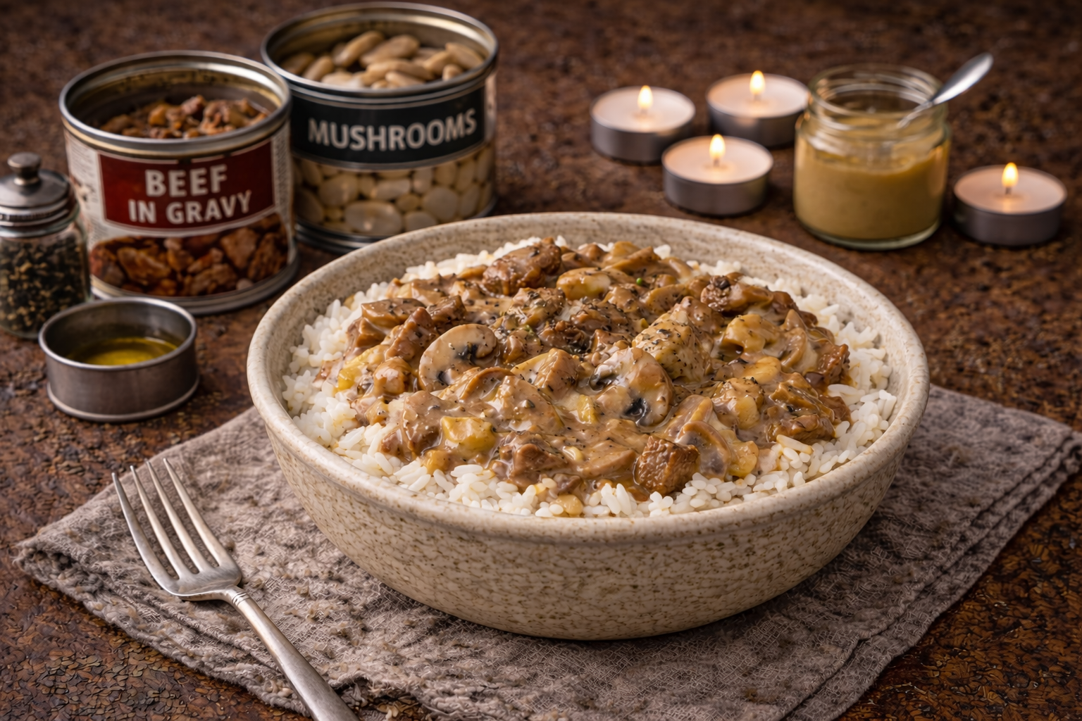 Beef Stroganoff