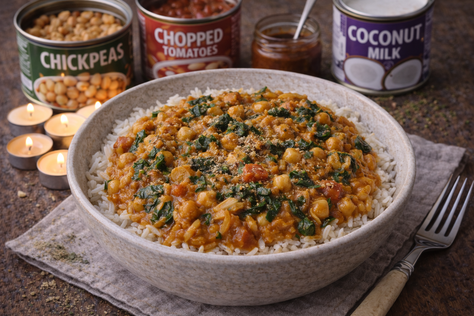 Candle Coconut Curry